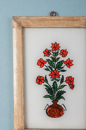 framed painting