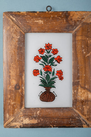 framed painting