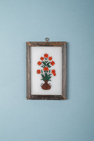 framed painting