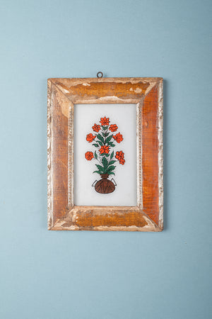 framed painting