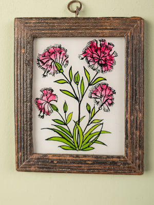 framed painting