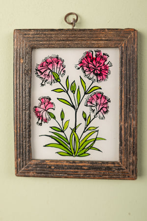 framed painting
