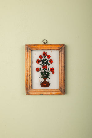 framed painting