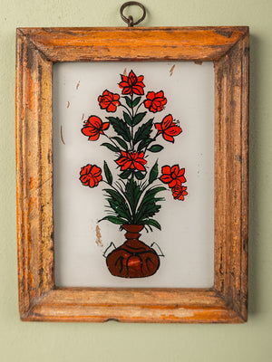 framed painting
