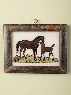 framed painting