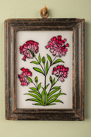 framed painting