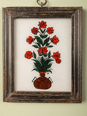 framed painting