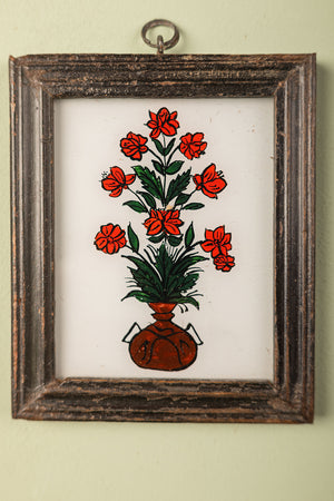 framed painting