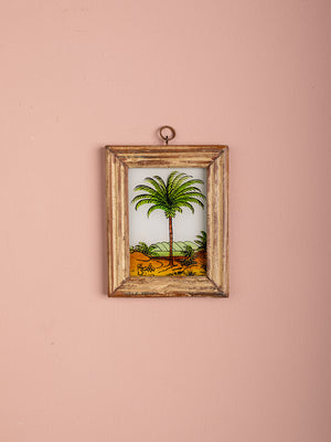 framed painting