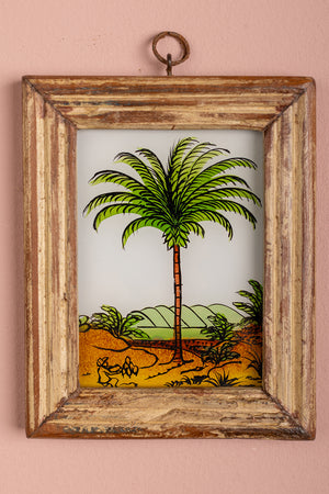 framed painting