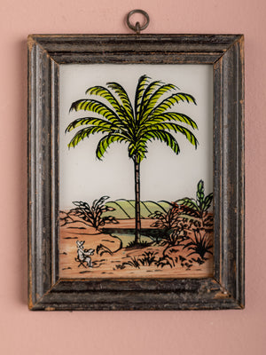 framed painting