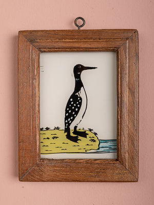framed painting