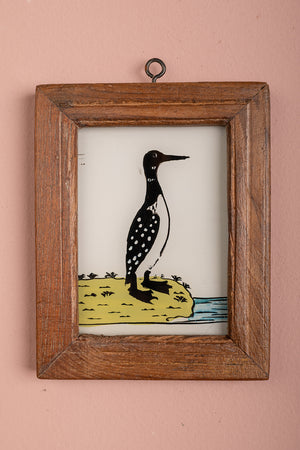framed painting