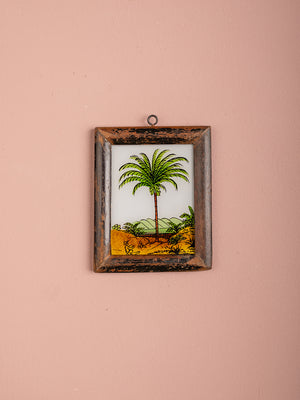 framed painting