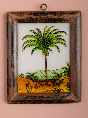 framed painting