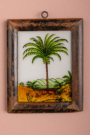 framed painting