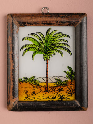 framed painting