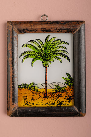 framed painting