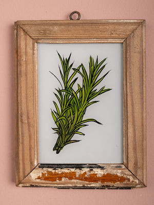 framed painting
