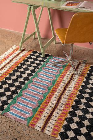 Palazzo Geometric 100% Recycled Medium Rug