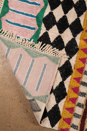 Palazzo Geometric 100% Recycled Area Rug