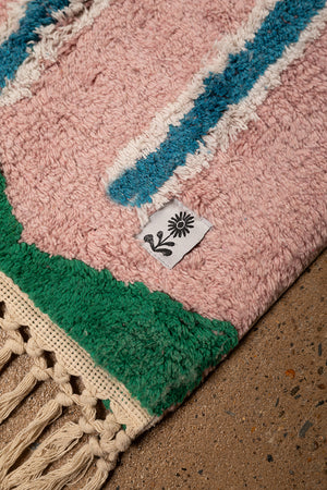 Palazzo Geometric 100% Recycled Area Rug
