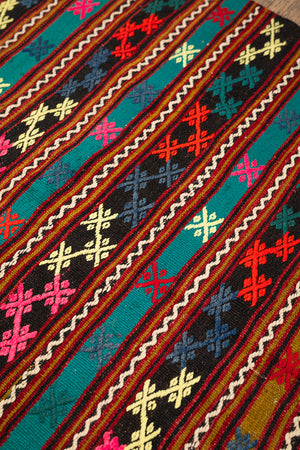 Balikesir Vintage Turkish Rug