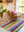 Beryl Striped Recycled Cotton Rug
