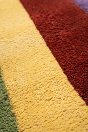 Beryl Striped Medium Recycled Area Rug