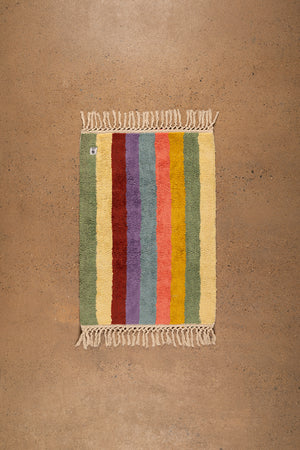 Beryl Striped Recycled Accent Rug