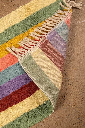 Beryl Striped Recycled Accent Rug