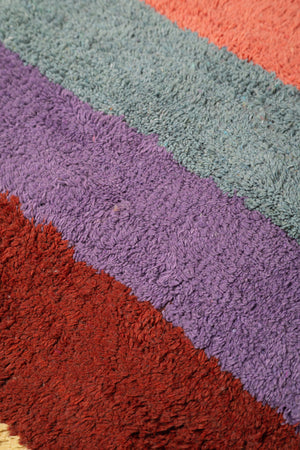 Beryl Striped Medium Recycled Runner Rug