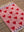 Agatha Pink & Red Heart Recycled Cotton Rug