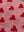 Agatha Pink & Red Heart Recycled Cotton Rug