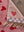Agatha Pink & Red Heart Recycled Cotton Rug