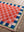 Lizzie Pink & Red Chequered Recycled Cotton Medium Rug