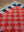 Lizzie Pink & Red Chequered Recycled Cotton Medium Rug