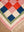 Lizzie Pink & Red Chequered Recycled Area Rug