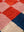 Lizzie Pink & Red Chequered Recycled Area Rug