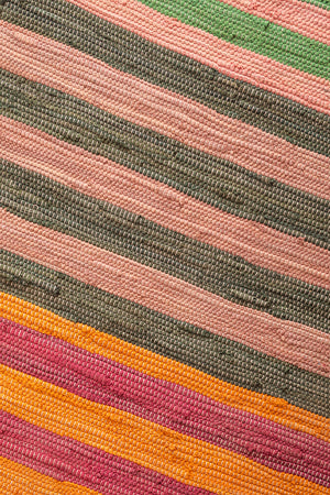 Stripe Trio Recycled Runner Rug