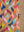 Gold & Rainbow Diamond Rug