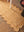 Jute Natural Runner Rug with Scalloped Edge