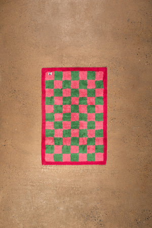 Folly Check Recycled Accent Rug