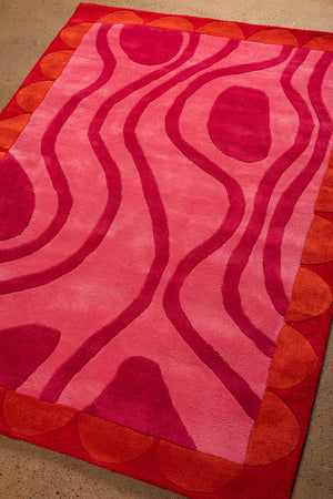 Delphine Abstract Recycled Area Rug