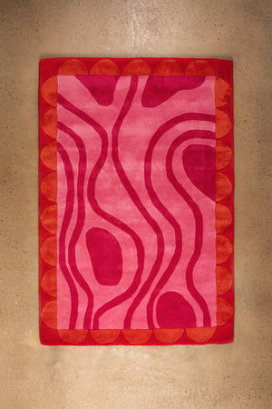 Delphine Abstract Recycled Area Rug
