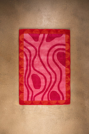 Delphine Abstract Recycled Area Rug