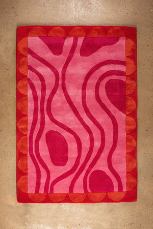Delphine Abstract Recycled Area Rug