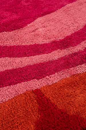 Delphine Abstract Recycled Cotton Rug