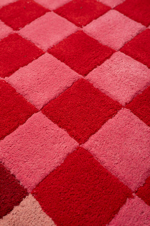 Pippin Chequered Recycled Area Rug