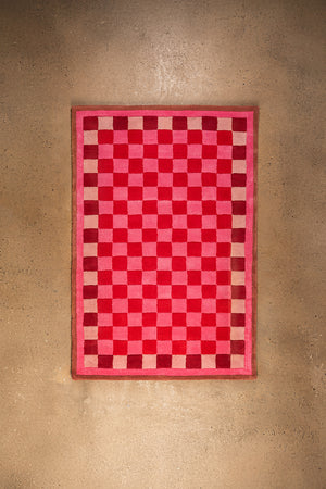 Pippin Chequered Recycled Area Rug